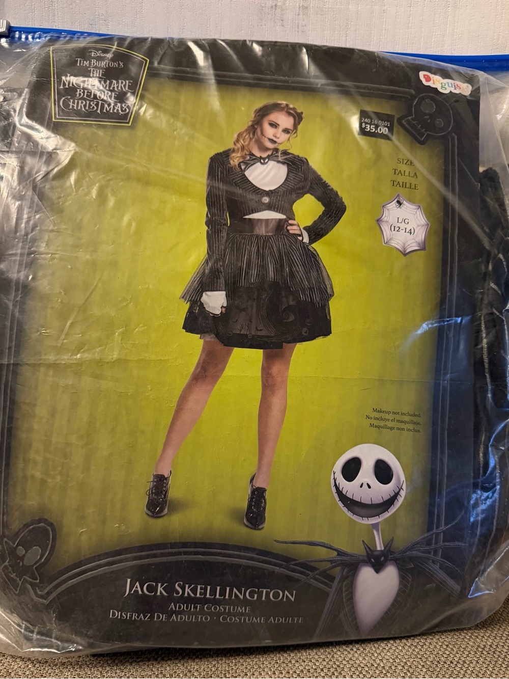 Jack Skellington Dress Costume